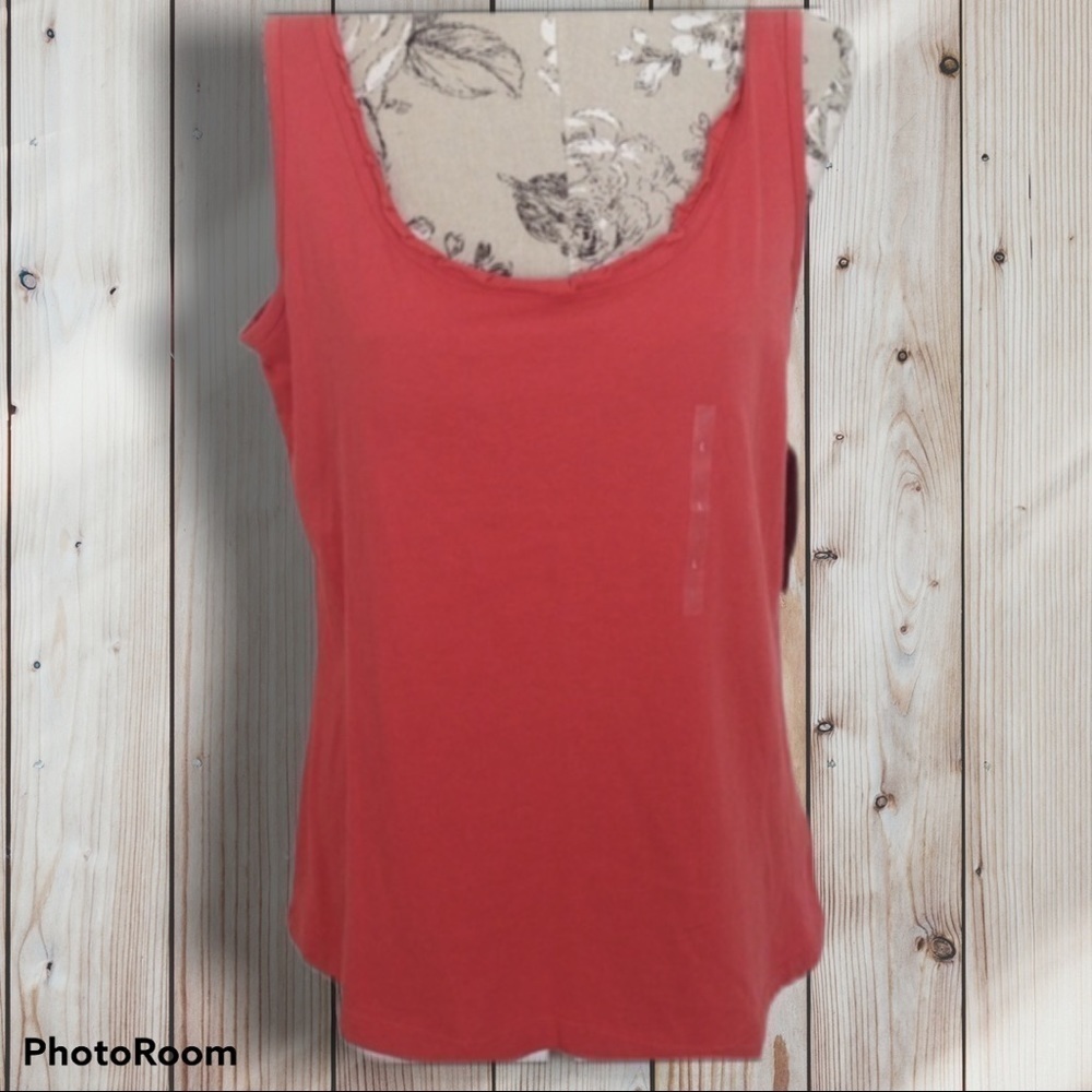 *NWT Liz Claiborne Red Tank L